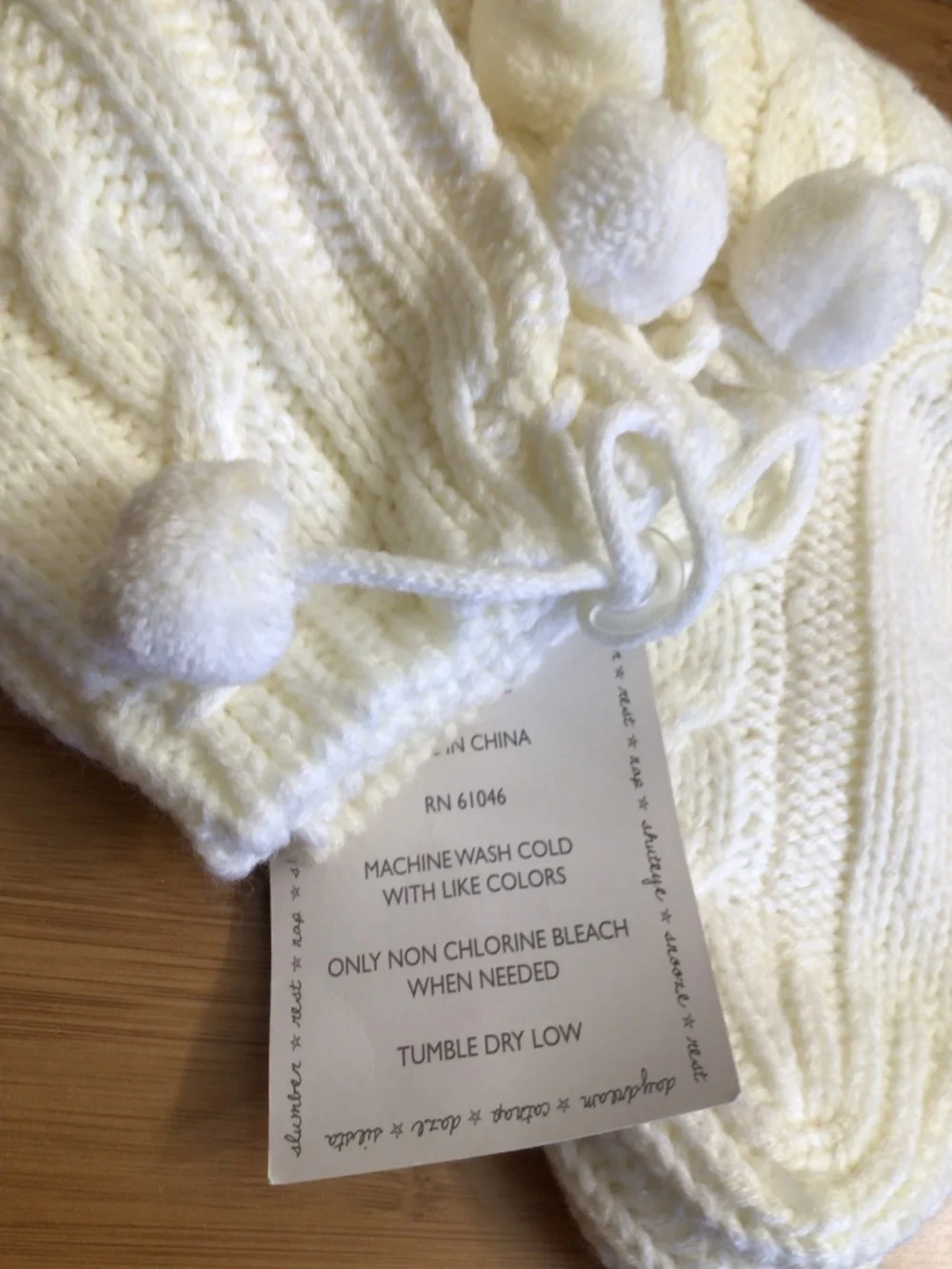 Cozy Dream Academy Winter Slipper Socks by Vanity